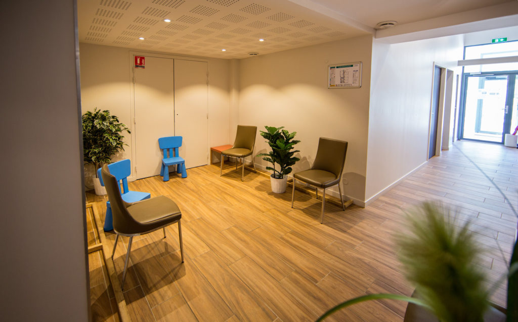 salle d'attente du Pôle Santé des Bruyères